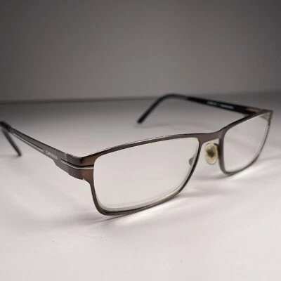 Óculos Carrera marrom metal armação retangular CA7582 TRF 54 17 140 - Imagem 1 de 4