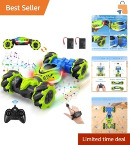 Remote Control Stunt Car with Gesture Sensing for Ages 6-12 - Lights & Music - Picture 1 of 11