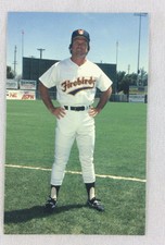 1986 Jim Lefebvre, Phoenix Firebirds TCMA Stars of the Future Color Postcard