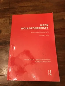 Routledge Library Editions Women's History: Mary Wollstonecraft : An... - Bild 1 von 3