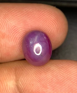 6.00 CT Wonderful Star Trapiche Corundum Sapphire Gemstone From Kashmir Pakistan - Picture 1 of 20