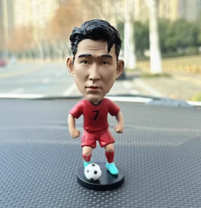 Top Qualität Harz Fußball Star Son Heung-Min Wackelkopf Figur 12CM schneller Versand - Bild 1 von 2