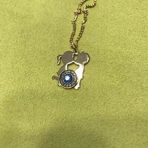 1988 Junior Prom Pendant Necklace 18” - Gold Plated. - Picture 1 of 6