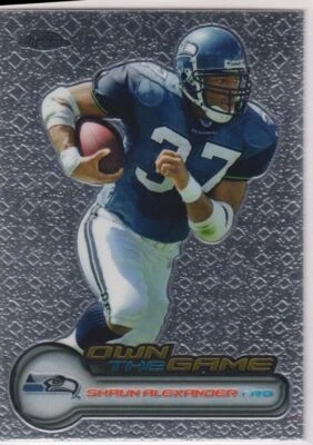 2006 Topps Chrome #OTG3 Shaun Alexander Own The Game - Image 1 of 2