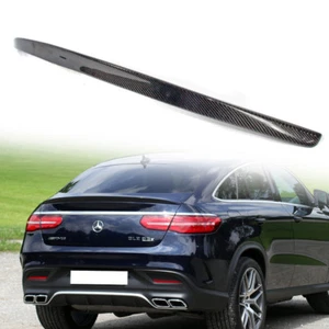 Carbon Fiber Fit FOR Mercedes Benz GLE C292 Coupe A Look Rear Trunk Spoiler 19 - Picture 1 of 5