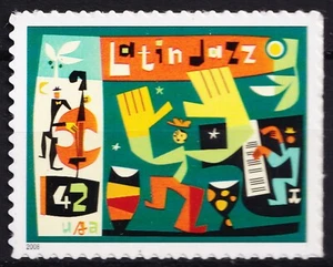 US 2008  Latin Jazz  (4349) .  Mint Never Hinged - Picture 1 of 1