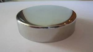 Chrome Brake Fluid Cap Reservoir Cover fits Subaru Impreza STI WRX 2000-2007 - Picture 1 of 1