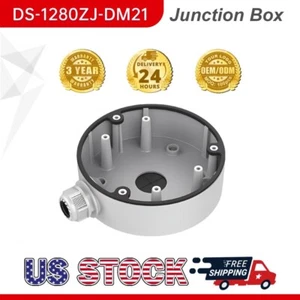 Junction Box DS-1280ZJ-DM21 CB140PT For HIKVISION DS-2CD2386G2-ISU IP Cameras - Picture 1 of 8