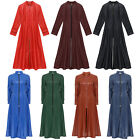 Womens Coat Casual Outerwear Full Zipper Trench Club Overcoat Longline Clubwear