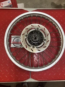 Honda CR125R 1991 rear back rear wheel hub rim 1990 42630-KZ4-325 42601-ML3-682 - Picture 1 of 10