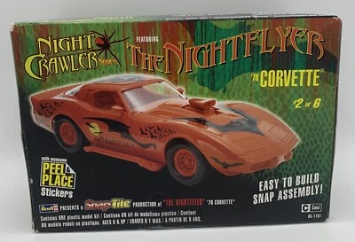 Revell Night Crawlers Model SnapTite Nightflyer '78 CORVETTE New Sealed - Image 1 of 4