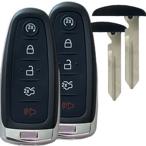 2 For 2016 2017 Lincoln MKS Keyless Car Remote Smart Prox Key Fob M3N5WY8609 - Picture 1 of 1