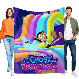 The Ghost and Molly McG Throw Blanket for Kids Boy Girls All Season Soft Flannel - Picture 1 of 7