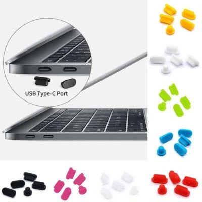 Anti Dust Plugs Dustproof Plug for Macbook Pro 13 15 Computer Cover SiliconeNice - Image 1 of 4