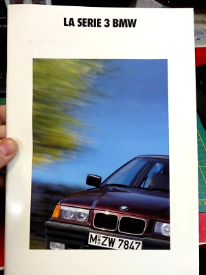 LIBRETTO INFORMATIVO BMW SERIE 3 - GERMANY 1991 - - Immagine 1 di 4
