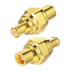 10X MCX Plug Male to Female Straight RF Coax Connector for DAB Antenna Adapter - Picture 1 of 4