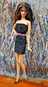 FOX WOLF DESIGN - Strapless CONSTELLATION Barbie Model Muse Dress - Picture 1 of 6