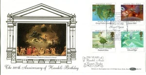 Compositores Benham Silk 1985 f.d.c. BLCS3 Handel Covent Garden especial cancelar - Imagen 1 de 1