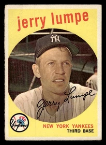 1959 Topps #272b Jerry Lumpe - En muy buen estado-en muy buen estado *TedsCardShack* - Imagen 1 de 2