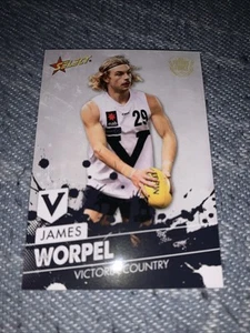 2016 Hawthorn Hawks James Worpel AFL Select Future Force Rookie Card - Picture 1 of 2