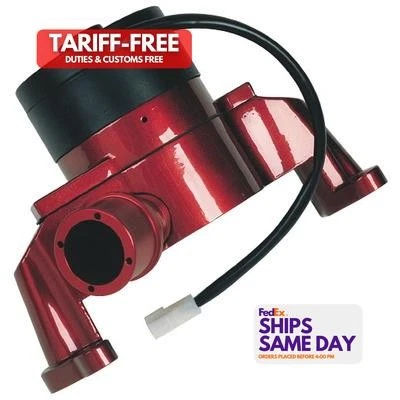 Proform 66225R, Kit Red Aluminum Sbc Electric Water Pump - Red Performance Parts - Image 1 of 4