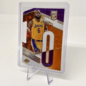 2022/23 Donruss Elite LeBron James Spellbound Orange Die-Cut Letter O #5 Lakers - Picture 1 of 2