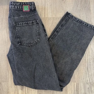 Empyre Tori Skate Jeans Gr. 6 Faded Black Denim Retro Y2K Baggy Lesen - Bild 1 von 10