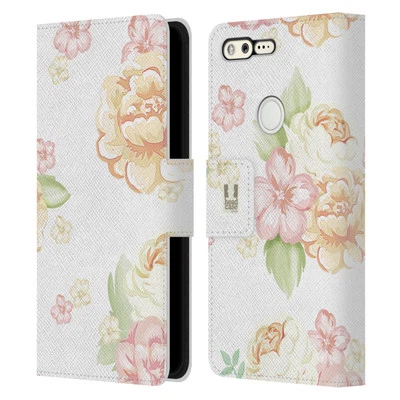 HEAD CASE DESIGNS FRENCH COUNTRY PATTERNS LEATHER BOOK CASE FOR GOOGLE PHONES - Image 1 of 4