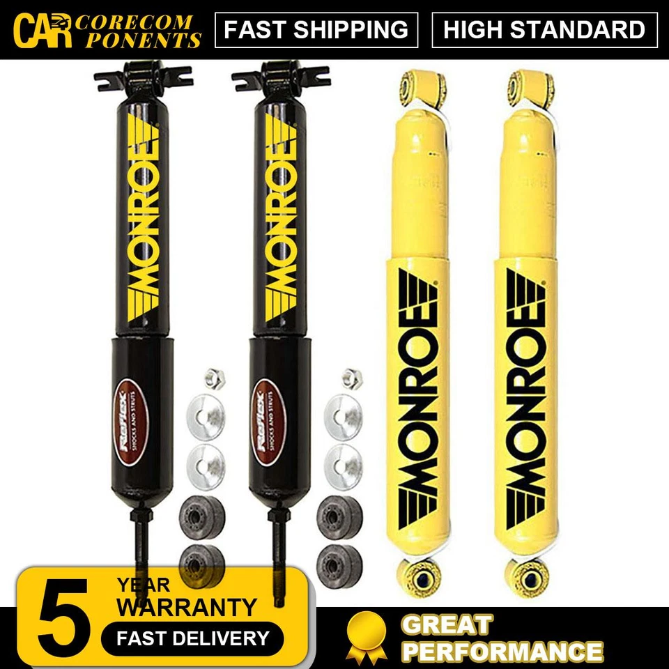 Amortecedor traseiro dianteiro Monroe 4 para 2006-2008 Dodge Ram 1500 - Imagem 1 de 1