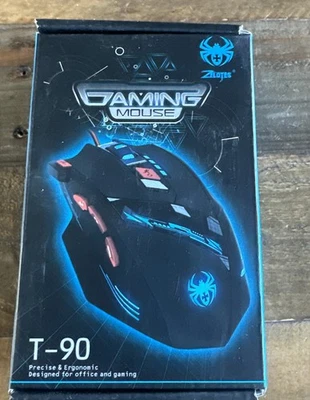 Zelotes Gaming Mouse T-90 in box great spider inception  - Image 1 of 4