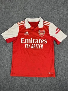 Adidas Arsenal 22/23 Saka #7 Fußball Trikot Jugend 13-14 Jahre rot Fußball Trikot - Bild 1 von 19