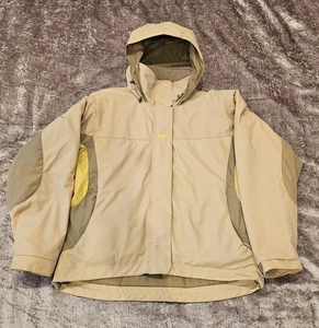 Vintage Helly Hansen Beige Style Womens Jacket Size S/P Hooded Winter Coat (C2) - Picture 1 of 6