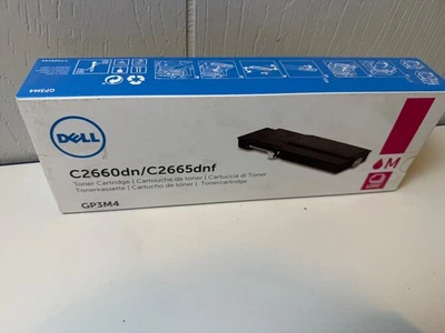 Cartucho de tóner magenta genuino Dell OEM GP3M4 C2660dn/C2665dnf 1200 páginas Foto 1 de 3