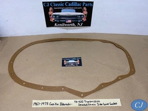 NEW 67-78 Cadillac Eldorado TH425 TRANSMISSION SIDE COVER SPROCKET CHAIN GASKET - Picture 1 of 2