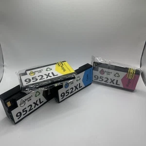 4 lot 952 XL Ink Set fits HP OfficeJet Pro 8710 8210 7740 8720 8218 8730 - Afbeelding 1 van 6