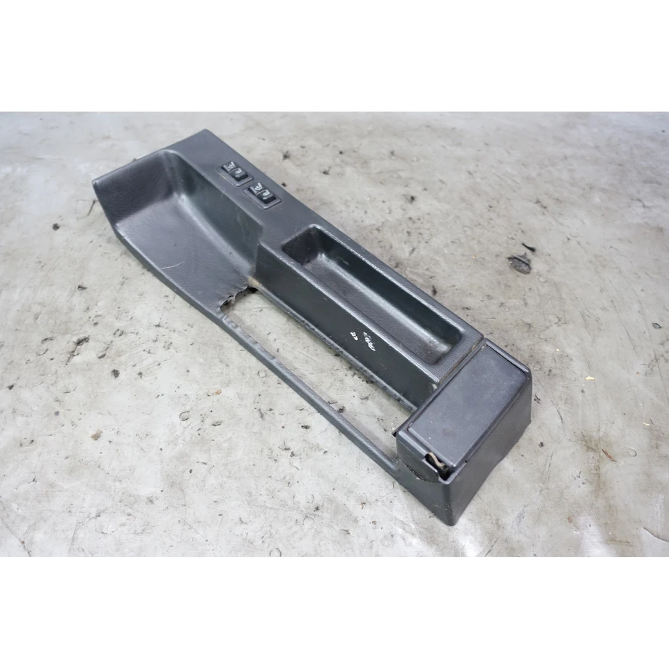 BMW E30 1984-1993 serie 3 consola central de fábrica negro antracita OEM Foto 1 de 4
