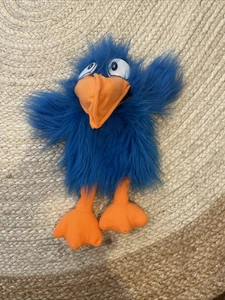 bird puppet Blue With Orange Beak - Picture 1 of 9