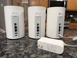 TP-LINK Deco BE63 BE10000 Wireless Tri-Band 2.5G 3-Piece Whole Home Mesh System - Picture 1 of 9
