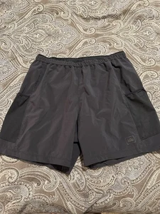 REI COOP Größe M Herren Badeshorts schwarz Stretch Taille Kordelzug gefüttert - Bild 1 von 6