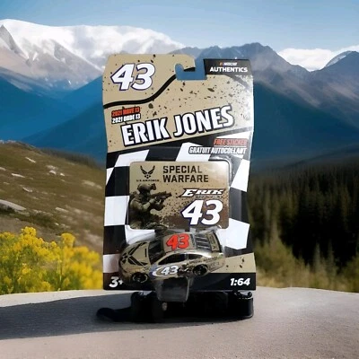 NASCAR AUTHENTICICS.. ERIK JONES.. OLA 13 2021.  COCHE DE GUERRA ESPECIAL... 1:64  Foto 1 de 3