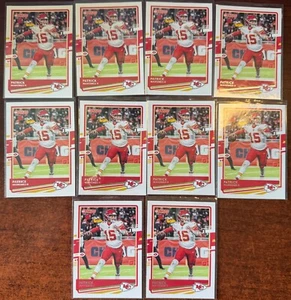 2020 Panini Donruss #1 Patrick Mahomes 10 Card Lot - Bild 1 von 1
