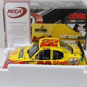 KURT BUSCH 2011 ELITE #22 DAYTONA BUD SHOOTOUT WIN SHELL DODGE /130 MADE XRARE!! - Picture 1 of 10