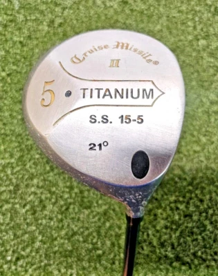 Cruise Missile II Titanio 5 Madera / SENIOR Grafito / 43.5" / NUEVO AGARRE / sa7444 Foto 1 de 4