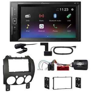 Pioneer DMH-A240DAB Bluetooth DAB+ USB MP3 Einbauset für Mazda 2 2008-2014 - Bild 1 von 1