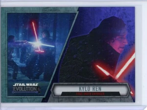 Kylo Ren 2016 Topps Star Wars Evolution LILA LICHTSCHWERT Parallelkarte #93 - Bild 1 von 2