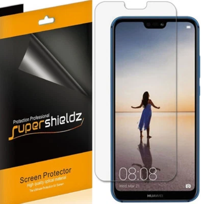 6X Supershieldz Clear Screen Protector Saver for Huawei P20 Lite - Image 1 of 2