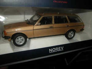 1:18 Norev Mercedes-Benz 200 TE S123 con llantas AMG doradas/doradas en embalaje original - Imagen 1 de 1