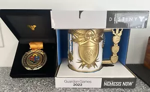 Destiny 2 - Guardian Games 2022 Tankard Cup And Medal And Emblem - Picture 1 of 9