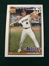 1991 TOPPS DESERT SHIELD #565 CRAIG BIGGIO