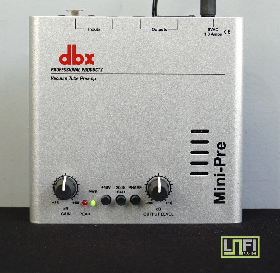 DBX Professional Products Mini-Pre Vacuum Tube Preamp - Image 1 of 4